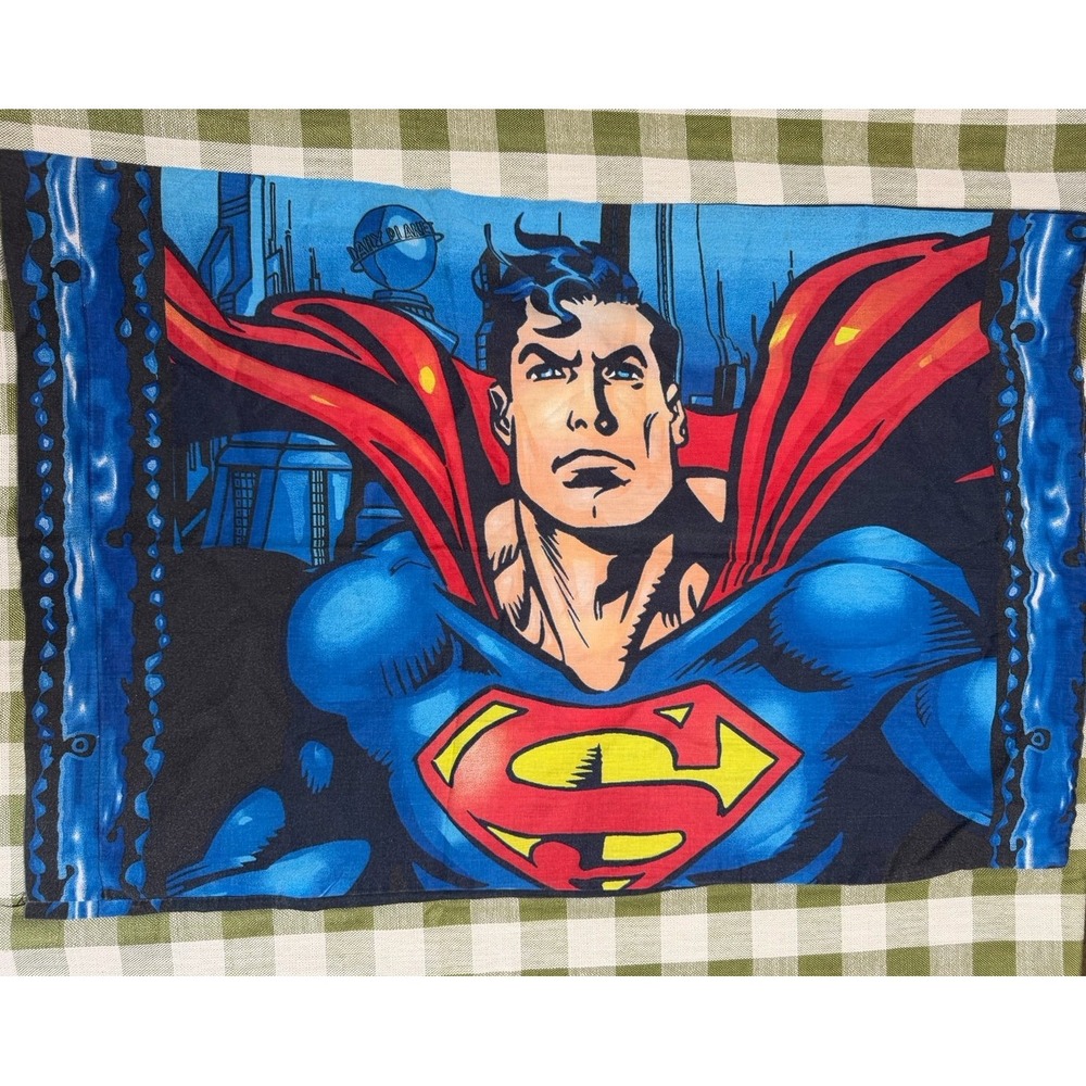 Vintage Superman Standard Pillowcase